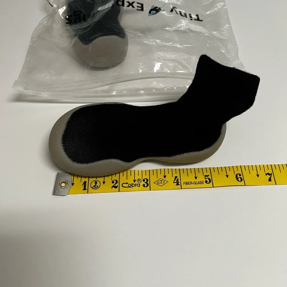 Toddler Black Sock Shoes